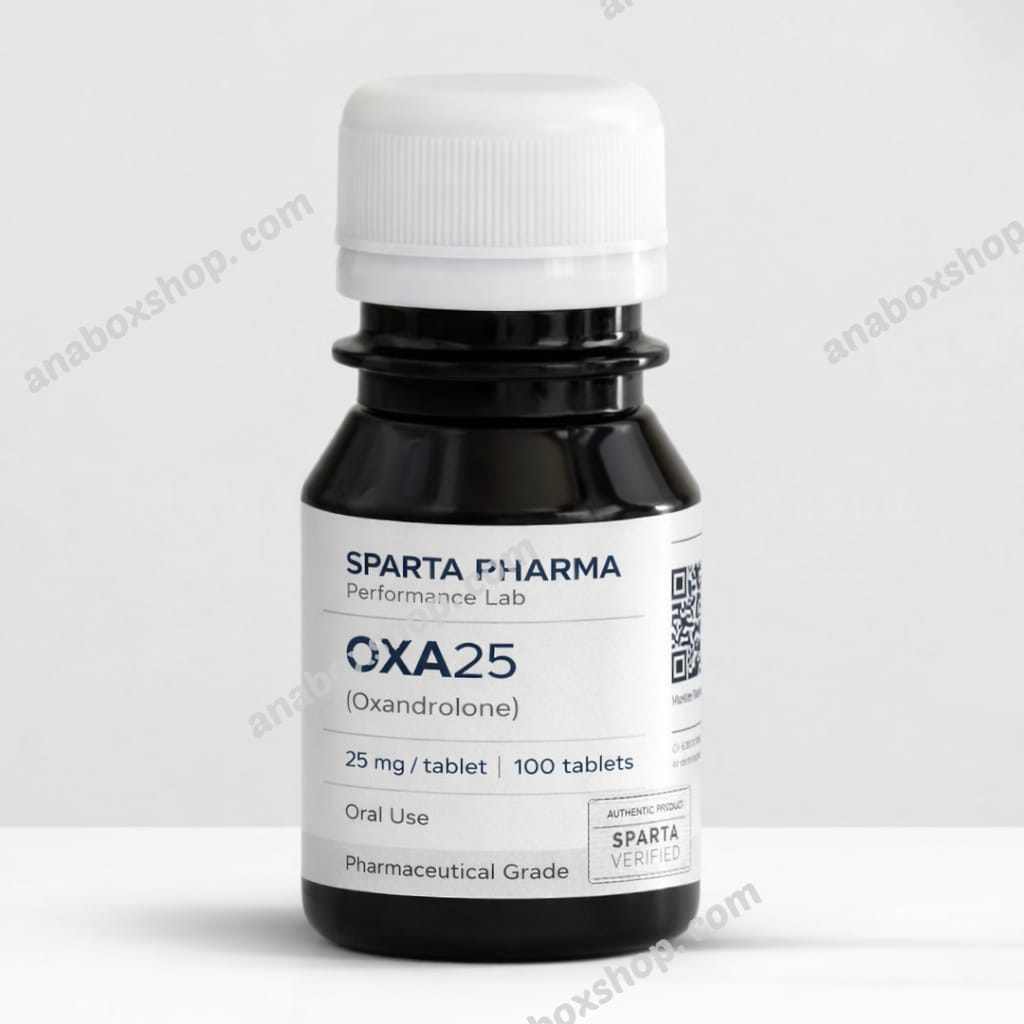Oxandrolona 25 mg Sparta Pharma